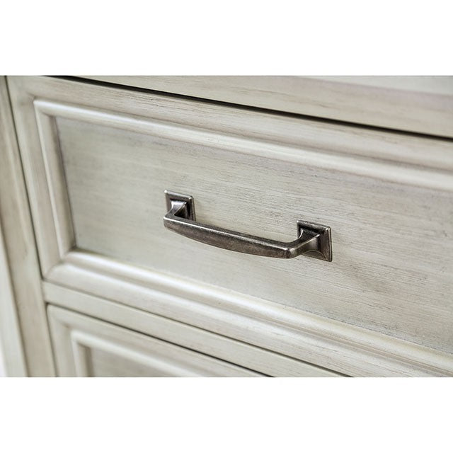 Tywyn Antique White Night Stand - Marjories Furniture (Las Vegas, NV)