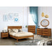Lennart Bed Oak, Black, Gray, & White - Marjories Furniture (Las Vegas, NV)