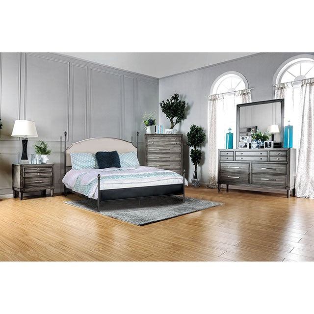 Sinead E.King Bed Black - Marjories Furniture (Las Vegas, NV)