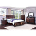 Wells Queen Bed Chrome - Marjories Furniture (Las Vegas, NV)