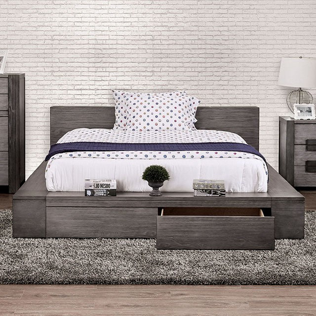 Janeiro E.King Bed - Marjories Furniture (Las Vegas, NV)