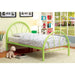 Rainbow Full Bed Black, White, Silver, Black, & Green - Marjories Furniture (Las Vegas, NV)