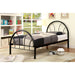 Rainbow Full Bed Black, White, Silver, Black, & Green - Marjories Furniture (Las Vegas, NV)