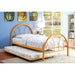 Rainbow Full Bed Black, White, Silver, Black, & Green - Marjories Furniture (Las Vegas, NV)