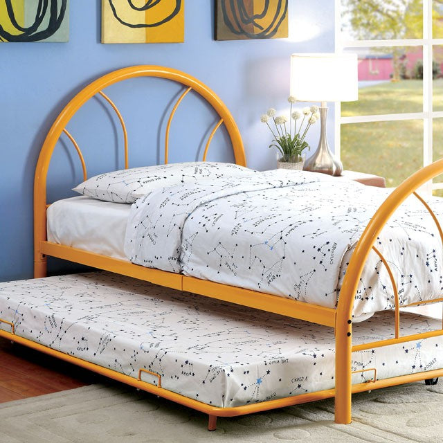 Rainbow Full Bed Black, White, Silver, Black, & Green - Marjories Furniture (Las Vegas, NV)