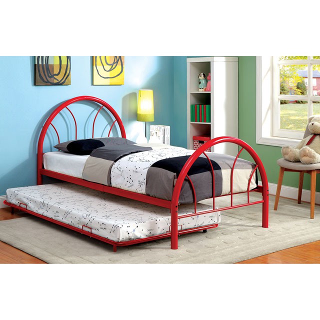 Rainbow Full Bed Black, White, Silver, Black, & Green - Marjories Furniture (Las Vegas, NV)