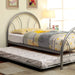 Rainbow Full Bed Black, White, Silver, Black, & Green - Marjories Furniture (Las Vegas, NV)