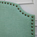 Hasselt King Headboard Green - Marjories Furniture (Las Vegas, NV)