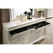 Maddie Bed White & Silver - Marjories Furniture (Las Vegas, NV)