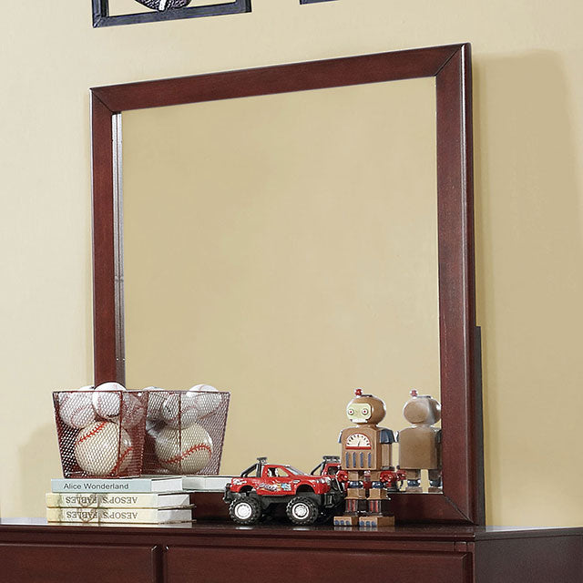 Prismo Cherry Mirror - Marjories Furniture (Las Vegas, NV)