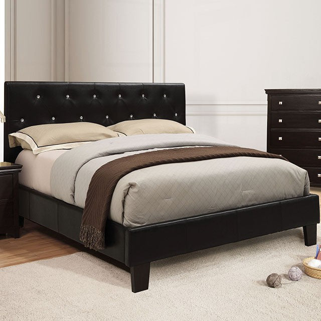 Velen Bed Black & White - Marjories Furniture (Las Vegas, NV)