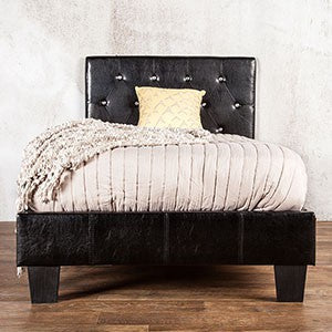 Velen Bed Black & White - Marjories Furniture (Las Vegas, NV)