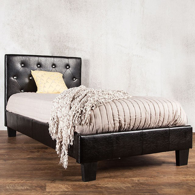 Velen Bed Black & White - Marjories Furniture (Las Vegas, NV)