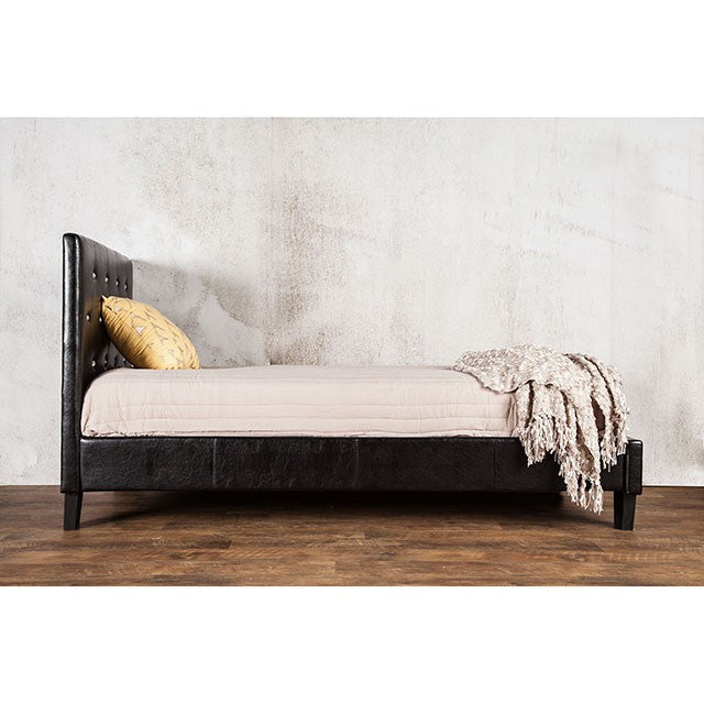 Velen Bed Black & White - Marjories Furniture (Las Vegas, NV)