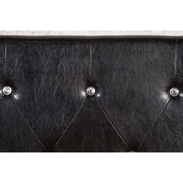 Velen Bed Black & White - Marjories Furniture (Las Vegas, NV)