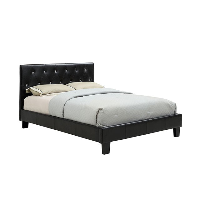 Velen Bed Black & White - Marjories Furniture (Las Vegas, NV)