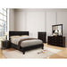 Velen Bed Black & White - Marjories Furniture (Las Vegas, NV)