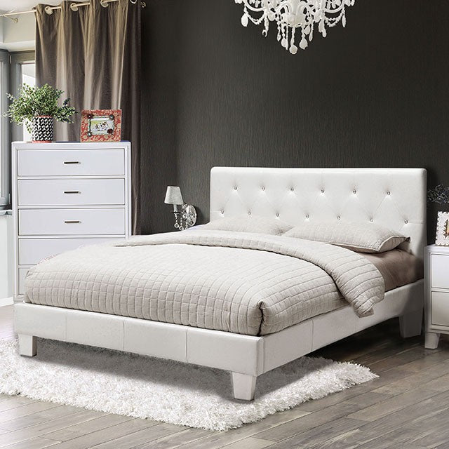 Velen Bed Black & White - Marjories Furniture (Las Vegas, NV)