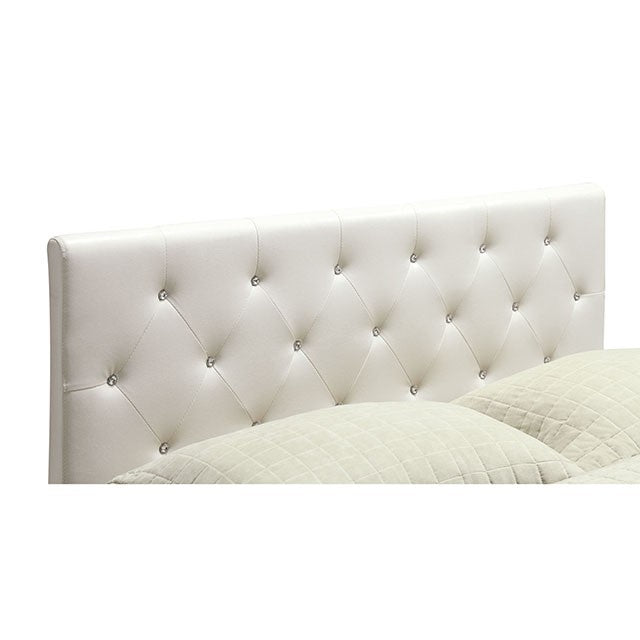 Velen Bed Black & White - Marjories Furniture (Las Vegas, NV)