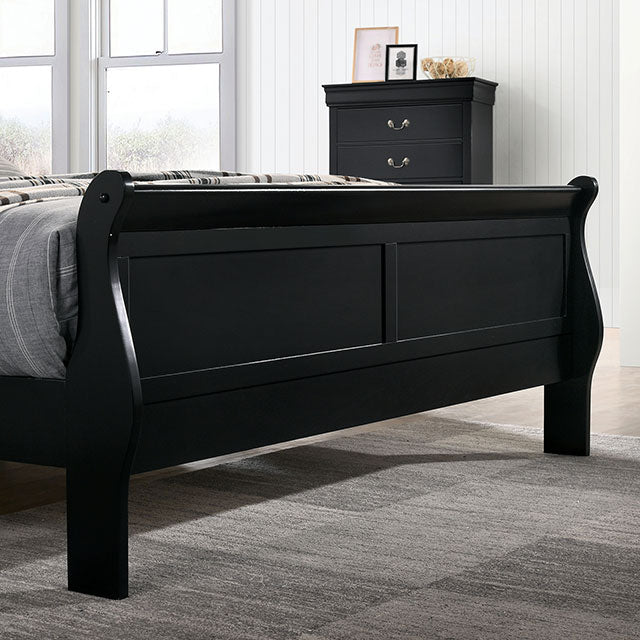 Louis Philippe Bed - Marjories Furniture (Las Vegas, NV)