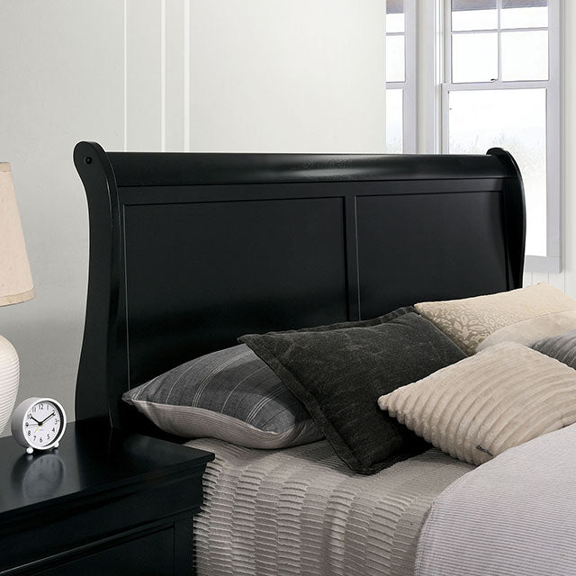Louis Philippe Full Bed - Marjories Furniture (Las Vegas, NV)