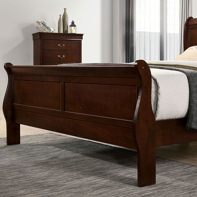Louis Philippe Bed - Marjories Furniture (Las Vegas, NV)