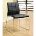 Kona I Chrome Round Dining Table - Marjories Furniture (Las Vegas, NV)