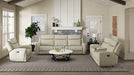 Jacobus Manual Recliner Loveseat w/ Console - Marjories Furniture (Las Vegas, NV)
