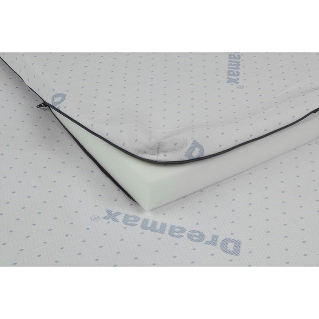 Ilene White Memory Foam Topper, Twin - Marjories Furniture (Las Vegas, NV)