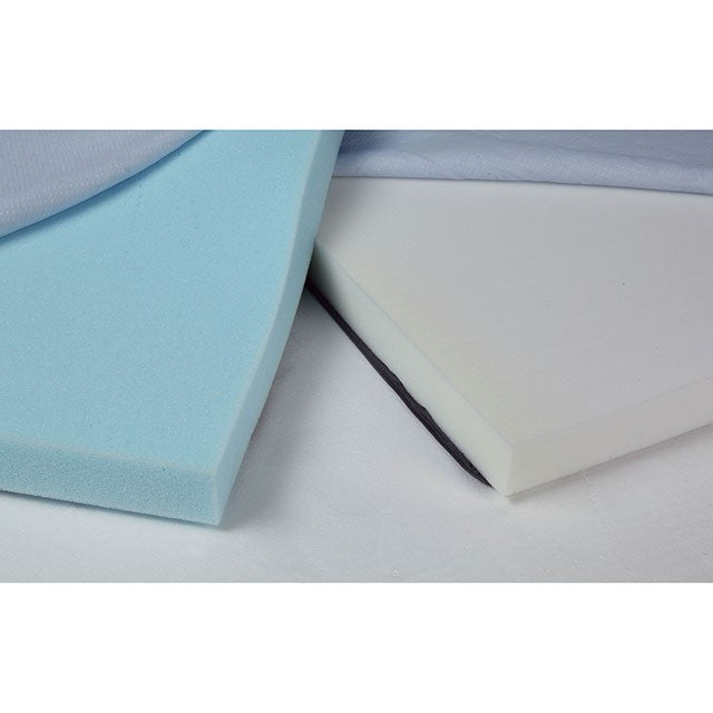 Ilene White Memory Foam Topper, Full - Marjories Furniture (Las Vegas, NV)
