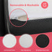 Hollyhock 3" Queen Tri-Fold Memory Foam Topper - Marjories Furniture (Las Vegas, NV)