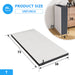 Hollyhock 3" Twin Tri-Fold Memory Foam Topper - Marjories Furniture (Las Vegas, NV)