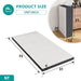 Hollyhock 4" Queen Tri-Fold Memory Foam Topper - Marjories Furniture (Las Vegas, NV)
