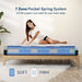 Verbena 12" Full Hybrid Pocket Coil Mattress - Marjories Furniture (Las Vegas, NV)