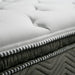 STORMIN White/Gray 13" Euro Pillow Top Mattress, Cal.King - Marjories Furniture (Las Vegas, NV)