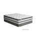 SIDDALEE White/Gray 16" Euro Pillow Top Mattress, Queen - Marjories Furniture (Las Vegas, NV)