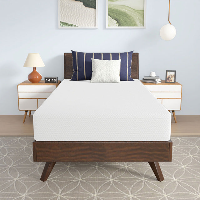 Nasturtium 8" Twin Bamboo Charcoal Infused Memory Foam - Marjories Furniture (Las Vegas, NV)
