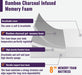 Nasturtium 8" Twin Bamboo Charcoal Infused Memory Foam - Marjories Furniture (Las Vegas, NV)