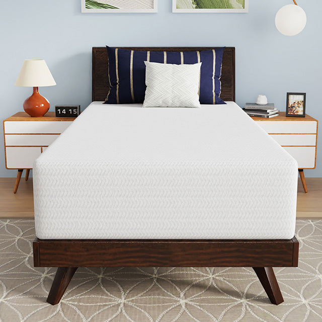 Nasturtium 12" Twin Bamboo Charcoal Infused Memory Foam - Marjories Furniture (Las Vegas, NV)