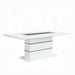 Elizaveta Dining Table With Pedestal Base - Marjories Furniture (Las Vegas, NV)