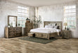 Oakridge Bed Brown & Grey - Marjories Furniture (Las Vegas, NV)