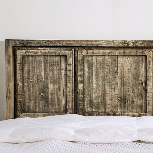 Oakridge Bed Brown & Grey - Marjories Furniture (Las Vegas, NV)