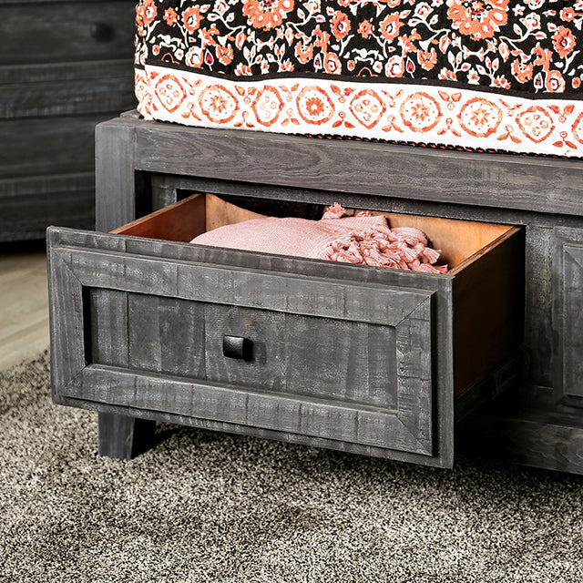 Oakridge Bed Brown & Grey - Marjories Furniture (Las Vegas, NV)