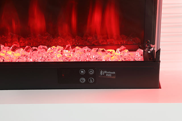 Peseux 71" TV Stand w/ Electric Fire Place - Marjories Furniture (Las Vegas, NV)