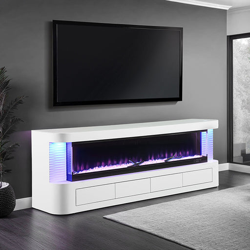Luken 71" TV Stand w/ Electric Fire Place - Marjories Furniture (Las Vegas, NV)