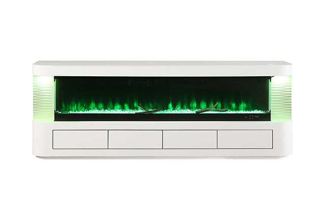 Luken 71" TV Stand w/ Electric Fire Place - Marjories Furniture (Las Vegas, NV)