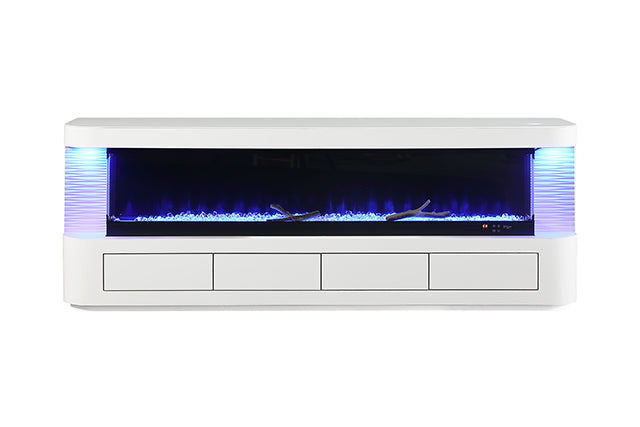 Luken 71" TV Stand w/ Electric Fire Place - Marjories Furniture (Las Vegas, NV)