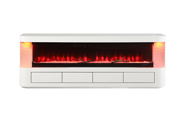 Luken 71" TV Stand w/ Electric Fire Place - Marjories Furniture (Las Vegas, NV)