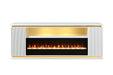 Medea 71" TV Stand w/ Electric Fire Place - Marjories Furniture (Las Vegas, NV)