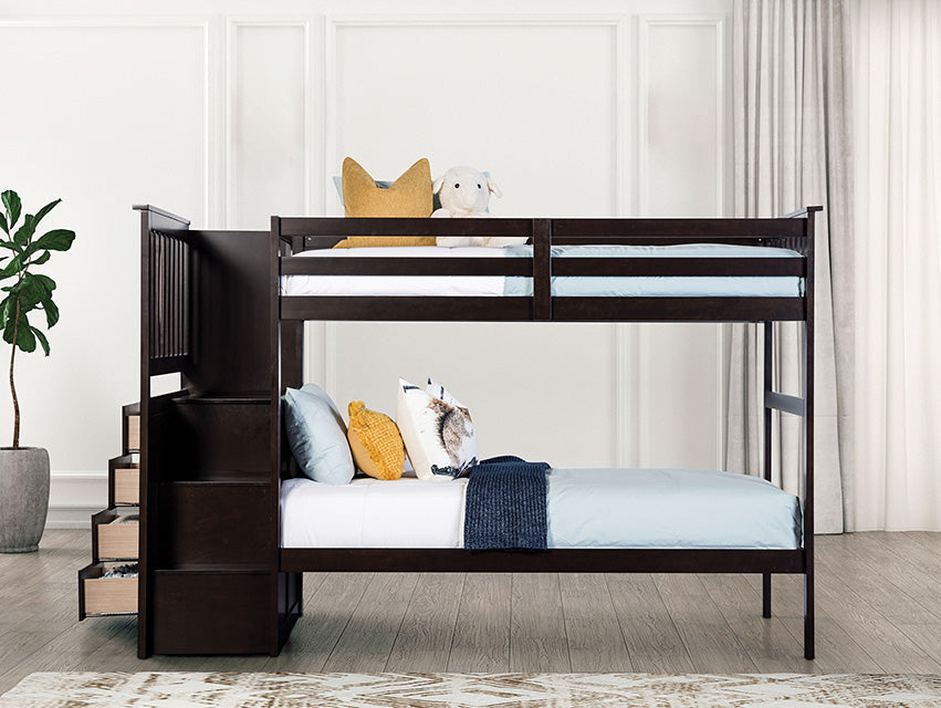 Ontario Twin/Twin Bunk Bed - Marjories Furniture (Las Vegas, NV)